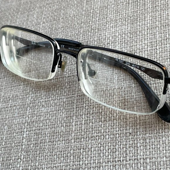 Ray-Ban Titanium Young Boy Eyeglasses Frame Black RB102046[]16 125 Glasses - Picture 2 of 12